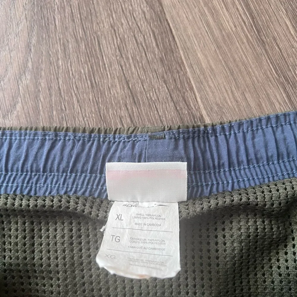 SPEEDO Men's Nylon Swim Trunks Shorts Mesh Lined XL
